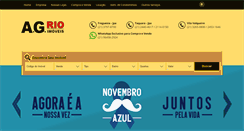 Desktop Screenshot of agrioimoveis.com.br